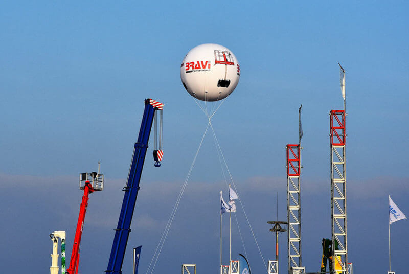 Fesselballons von Hochhinaus | Perfekte Luftwerbung seit 1970