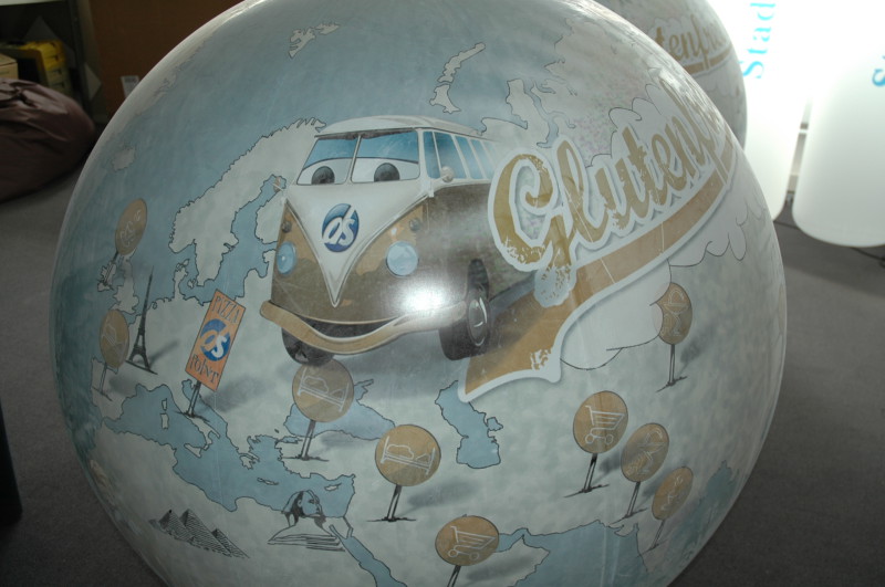Messeballon-vollflaechiger Digitaldruck